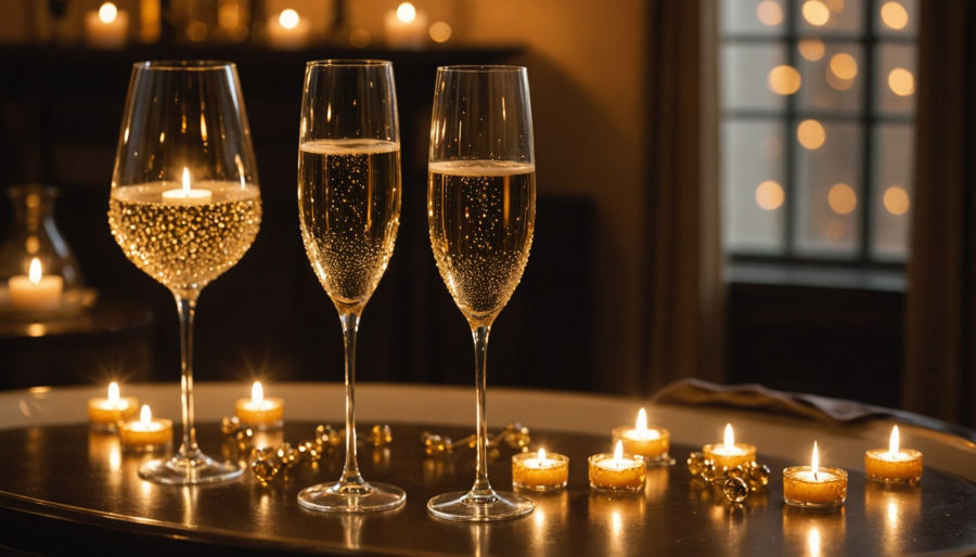 Why elegant crystal is the best choice for champagne ?